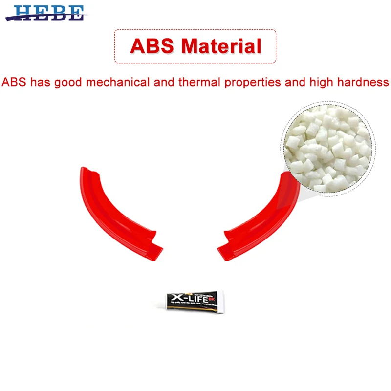 HEBE ABS Roof Rainwater Diversion Trough for Jeep Wrangler JL Accessories
