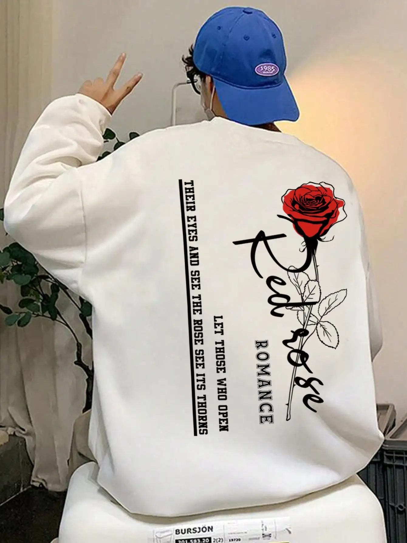 Rose Petal Romance Unisex Sweatshirt main image 0