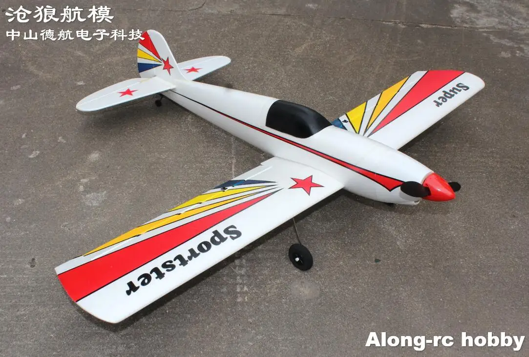

EPO Foam RC Airplane Models Hobby Toys 1015mm Wingspan Super Sportster Aerobaticr Plane Aircraft Kit set or PNP set