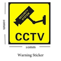 DUNICCTV-Fausse caméra LED créative clignotante rouge et blanche, système de sécurité de surveillance effrayant, alimenté par batterie 2AAA, nouveau 6