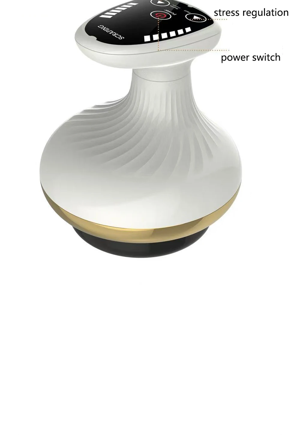 Electric Scraping Cupping Massager With Heated Suction Technology_voghion.com