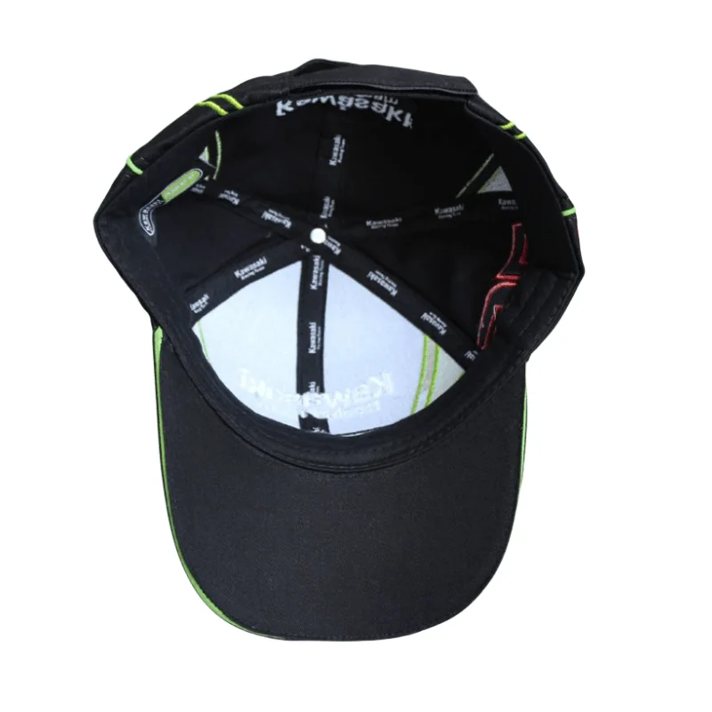 Cycling Caps Sports Headwear Original Kawasaki Motorcycle Baseball cap Summer Adjustable Sun Hat