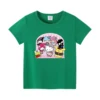MINISO New Cotton Girls T-Shirts Cartoon Anime Hello Kitty& Friend Print Fashion Streetwear  T Shirt Kids T Shirts Tops Clothing 5