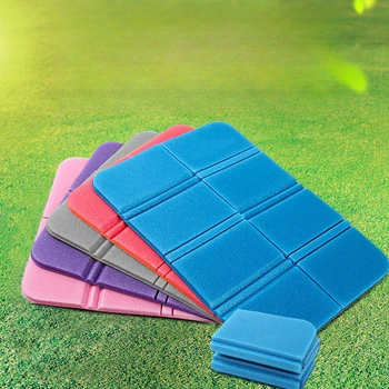 Outdoors Hiking Travel Fishing Seat Cushion Fold Foam Portable Ultralight Camping Mat 5 Colors Picnic Mat Moisture-proof Pad