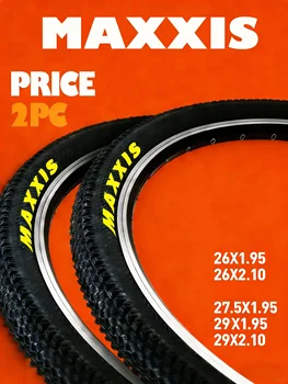 2 pz MAXXIS Pneumatico Della Bicicletta 26*2.1 27.5*1.75 27.5*1.95 60TPI Mountain Bike Pneumatico 26*1.95 27.5*2.1 29*2.1 Pace Filo di Acciaio Pneumatico/Tubo