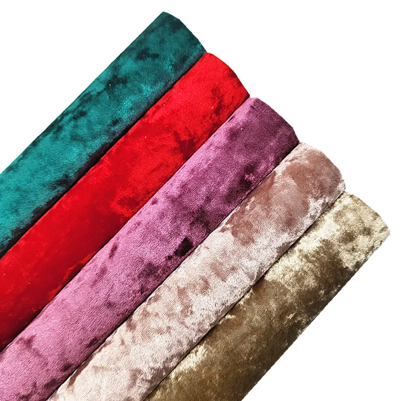 Amonglitter Wholesales Leather Supplier Pastel Colors Soft Crushed Velvet Fabric  Sheets For Bows DIY 21x29cm MB154 - AliExpress