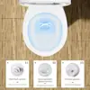 19" Tall Rear Outlet Toilet Bowl & Tank Seniors Dual Flush Design Quiet Close Seat Wall Mount Installation White Ceramic 5
