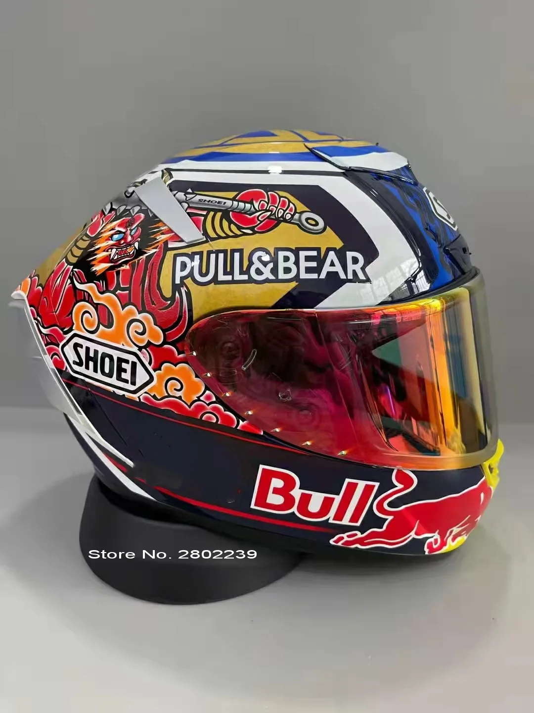 SHOEIX14HelmetXFourteenR160thAnniversaryEditionRedandBlue