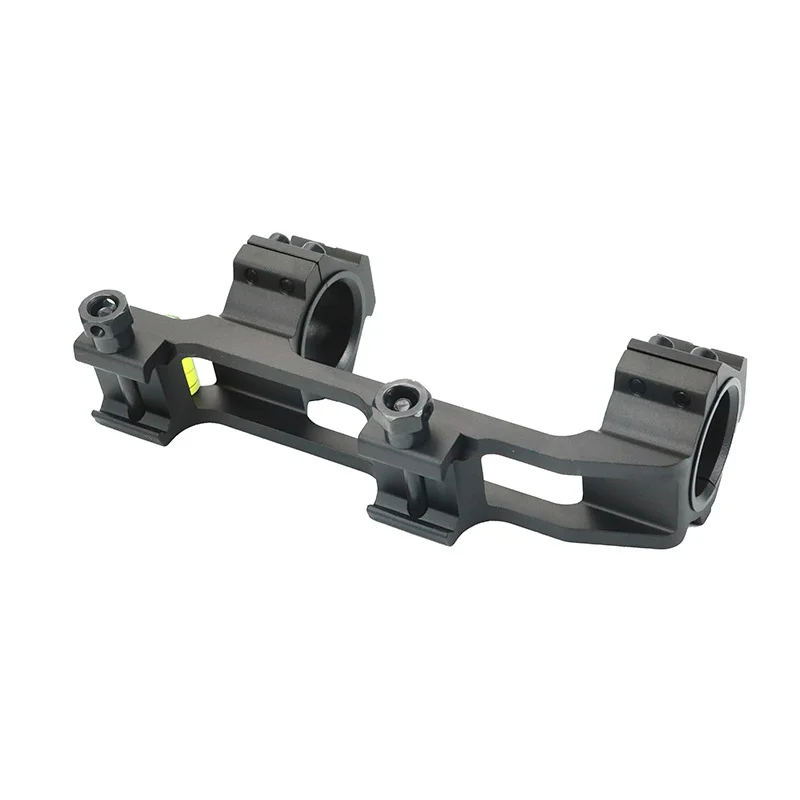 One piece sight bracket 20mm Picatini and Weaver rails 24.5/30mm pipe diameter sight bracket ring bubble level integrated