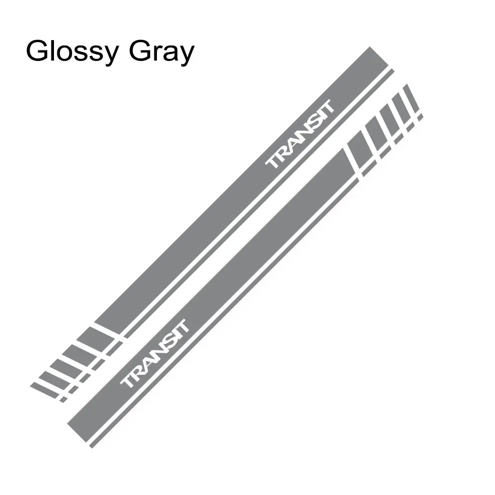 2-tlg Autoaufkleber Set - Vinyl Streifen Für Ford Transit MK6/MK7 Tuning