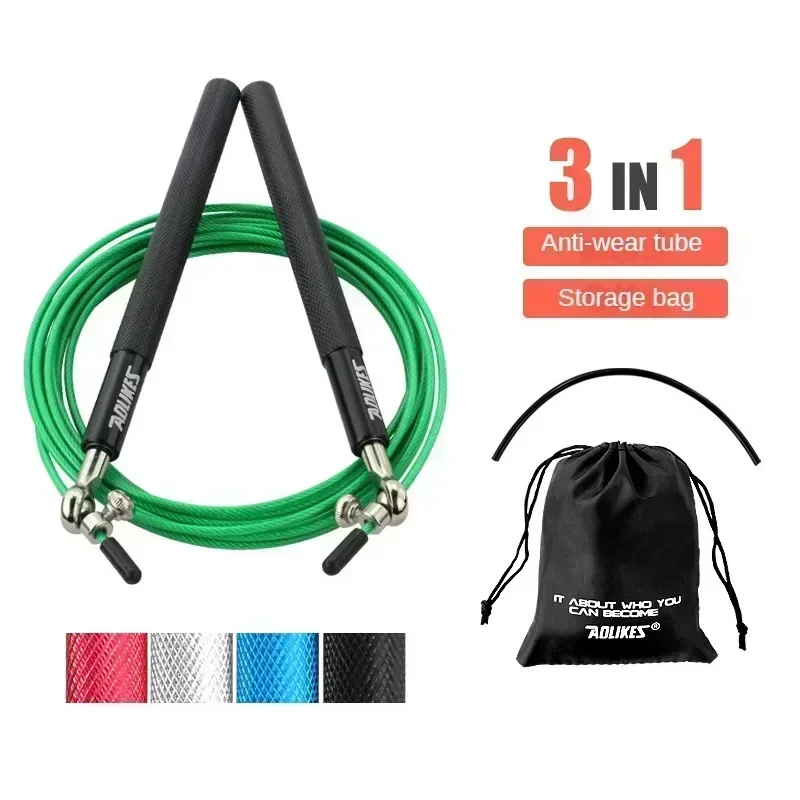 Premium Speed Jump Rope for Fitness and Training with Carrying Bag
