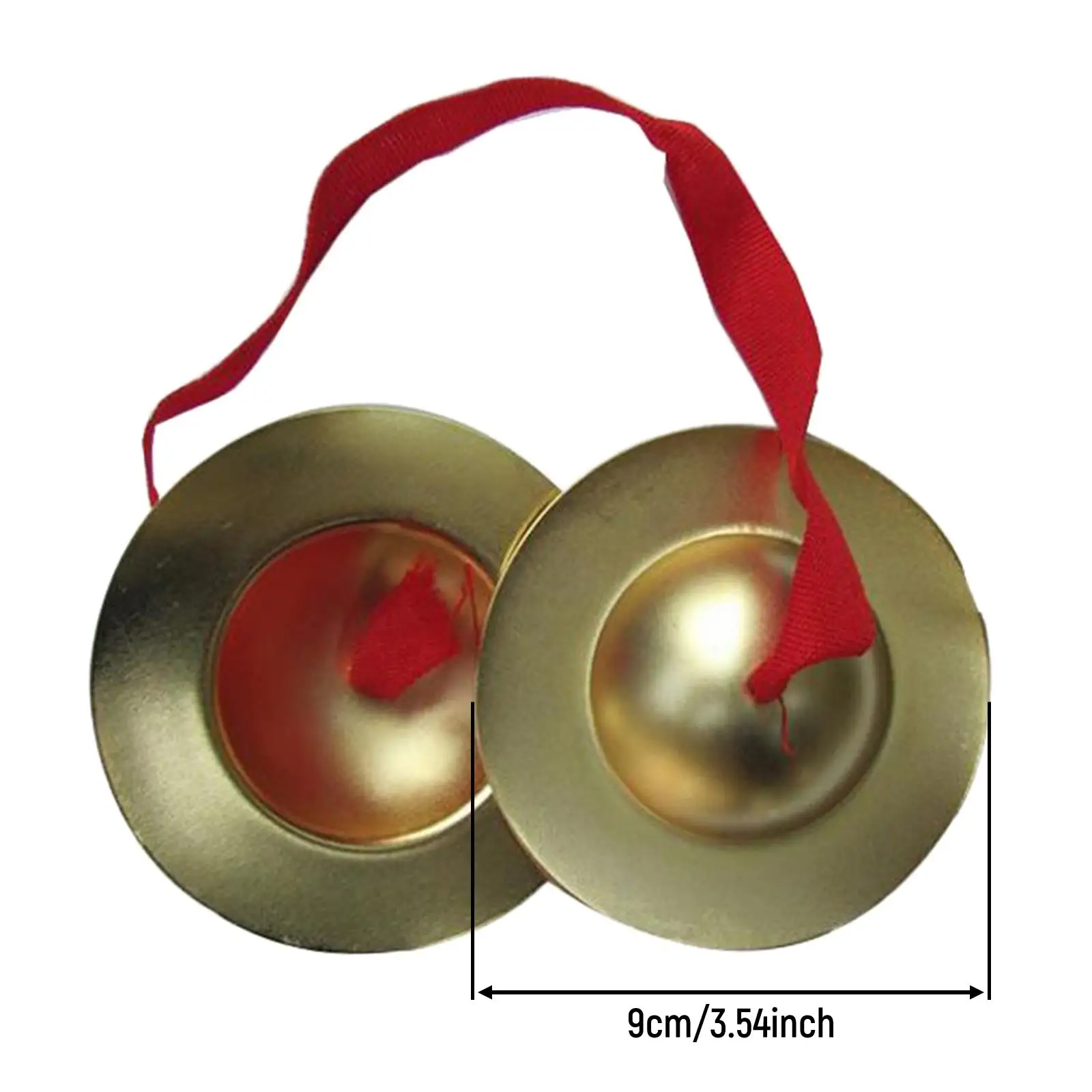 Handmade Brass Copper Cymbal Percussion with Round Playing Toy
