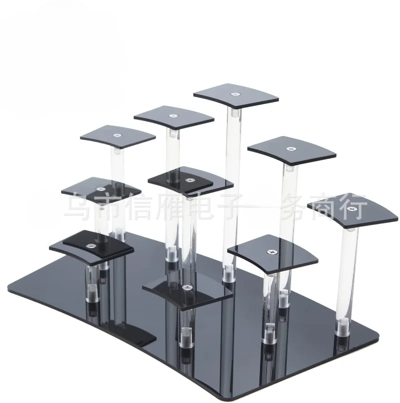 

Acrylic Dessert Display Stand Jewelry Cake Perfume Storage Rack Birthday Party Cupcake Display Rack Toy Figure Organizer Decor