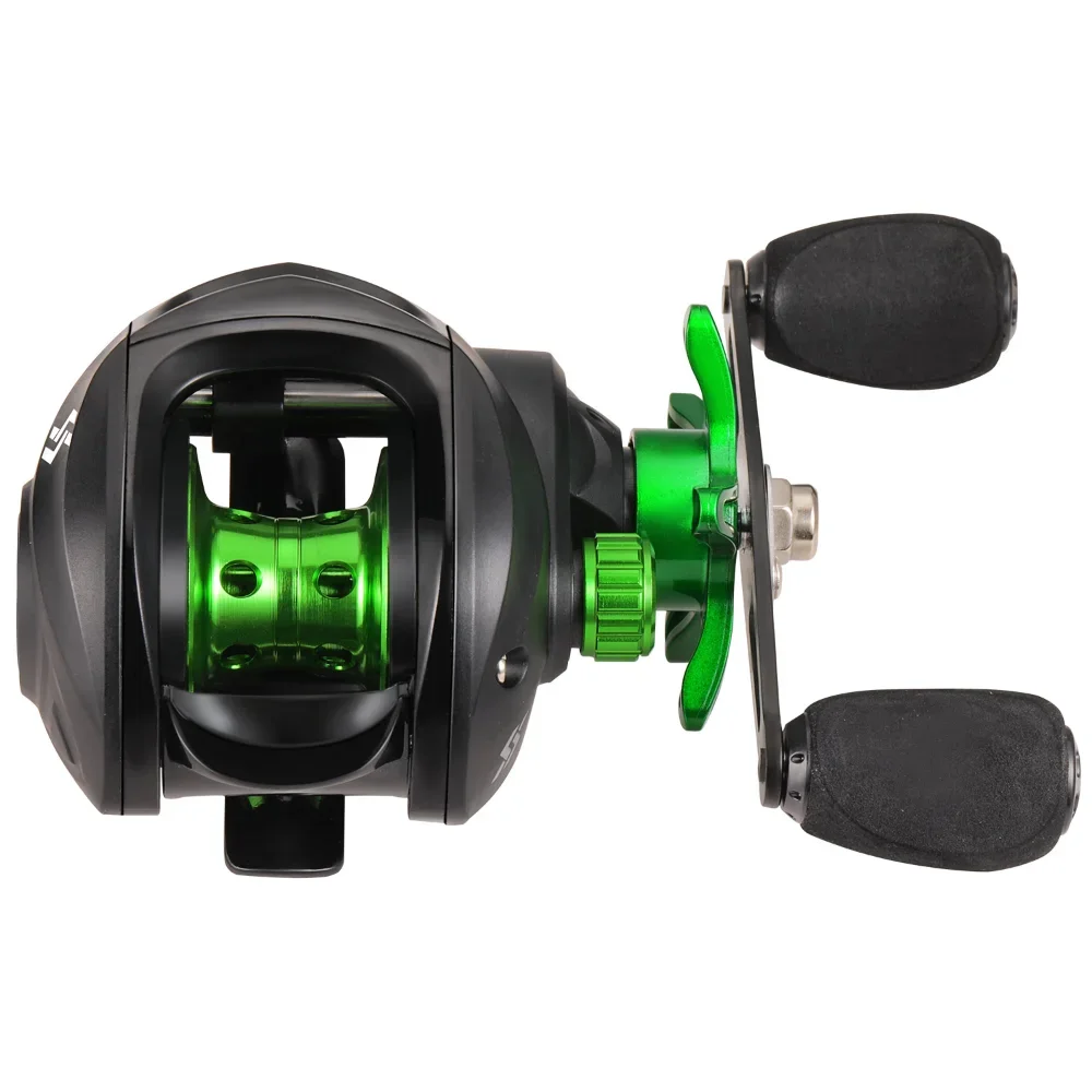 fishing reel Sougayilang Baitcasting Reels 7.2:1gear Ratio Reels Metal Spool Max Drag 10kg Trolling Reel for Freshwater Crap Fishing Pesca