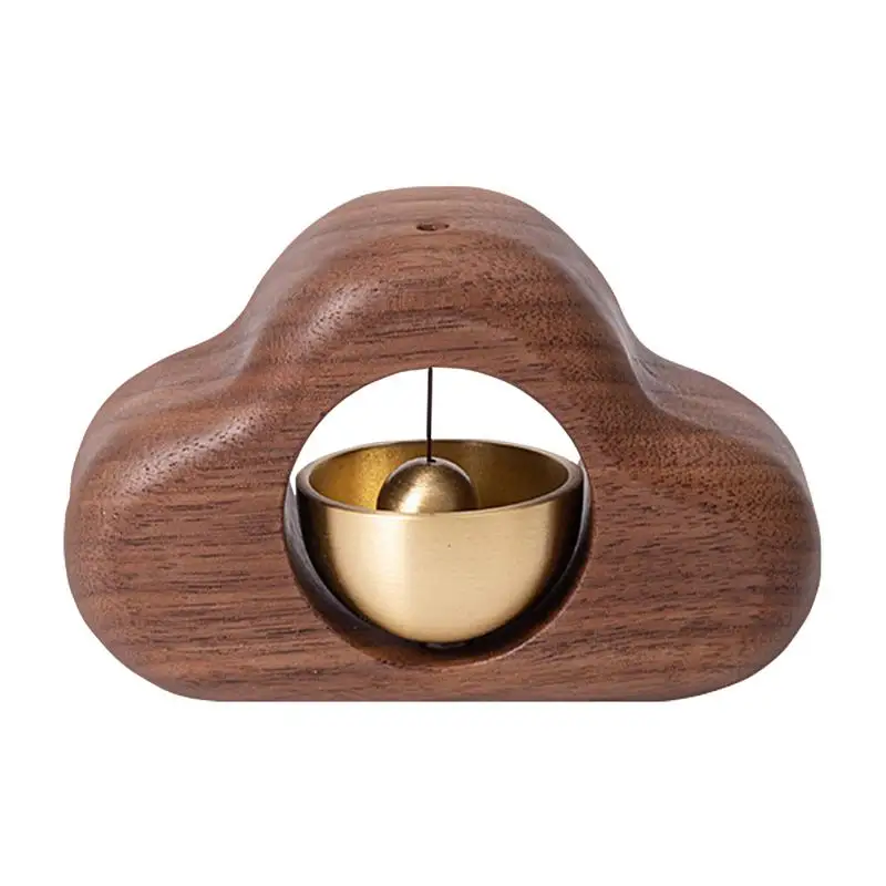 

Magnetic Door Chime Wooden Cloud-Shaped Entry Alert Chime Doorbell Chime Doorbell Wind Chime Decorative Door Chime For Door Wall