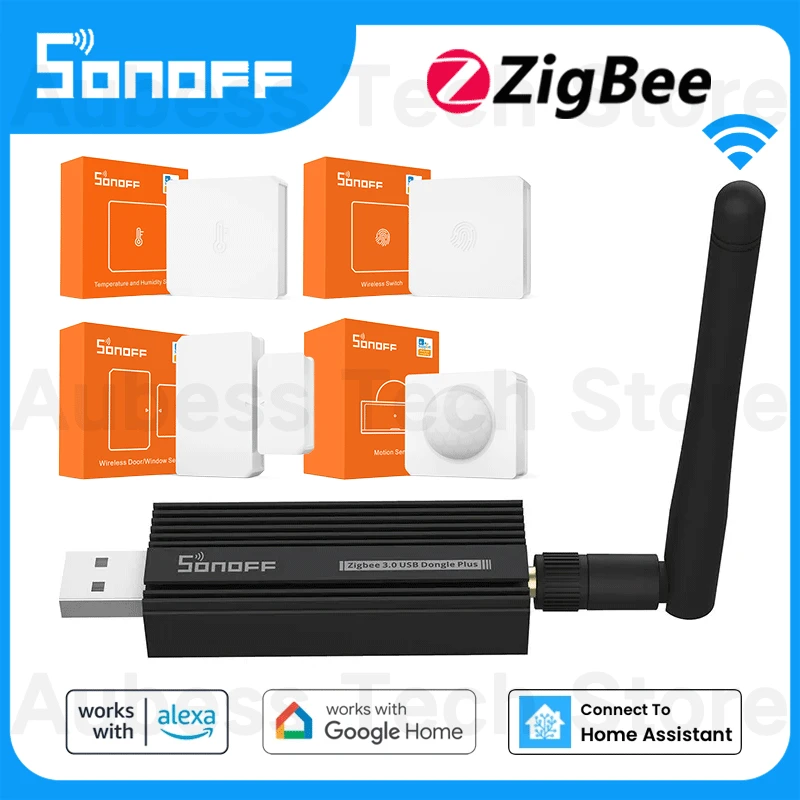 SONOFF Zigbee 3.0 USB Dongle PlusE Wireless Gateway ZBDongleE eWeLink