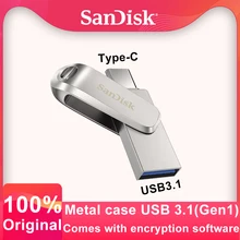 SanDisk Flash Drive Ultra Dual Drive Luxe USB Type-C SDDDC4 USB 3.1 ...