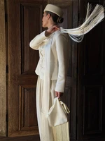 Écharpes pour femmes 2026 : Nouvelle collection tendance, unies avec franges, accessoires polyvalents pour femme, toucher premium, écharpe longue à pompons pour couple 4