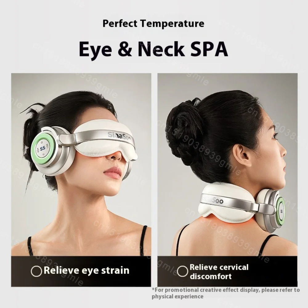 3 In 1 Hot Compress Eye Soothing Fatigue Relieving Eye Protection Device Noise Reduction Sound Insulation Rest Sleep Device