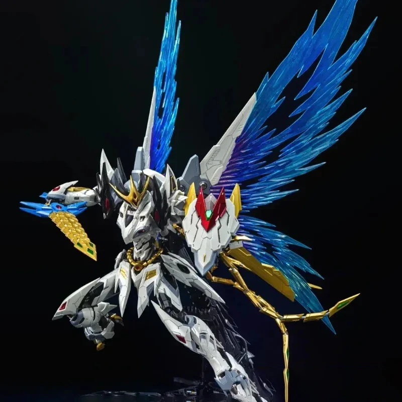 Assembly Model Kit Motor Nuclear CaoRen Action Figures Mecha With Phoenix Transformation Alloy Skeleton Collect Ornaments Toys