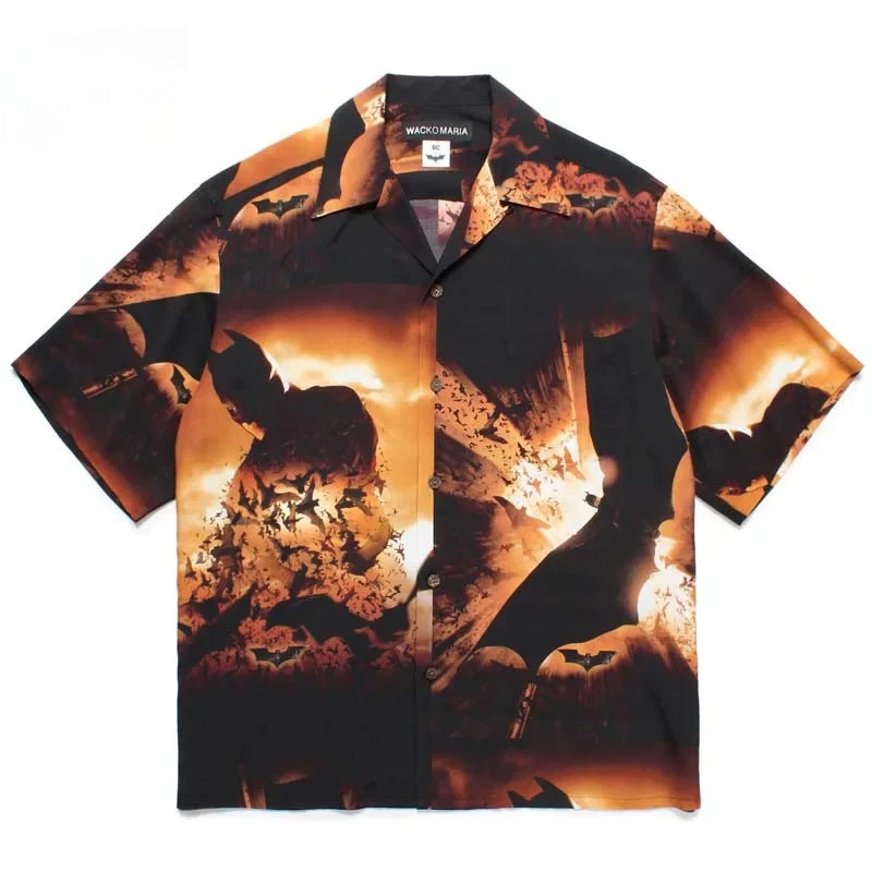 25SS Hawaiian Casual Fashion WACKO MARIA Shirts Men Women Top