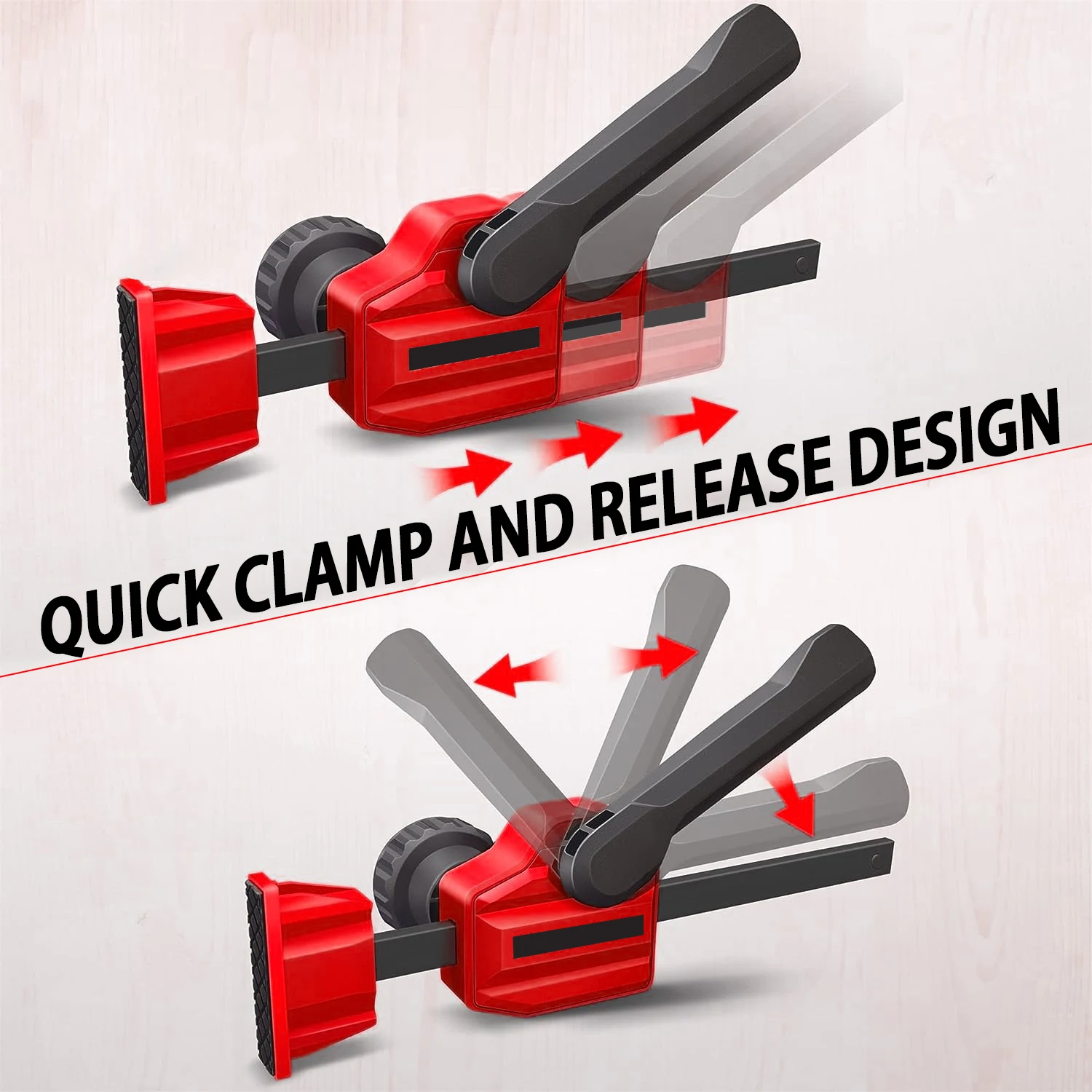 Bench Dog Clamps For Woodworking Wood Clamps Up to 155 Lbs Clamping Force-for Workbench 20mm Dog Hole