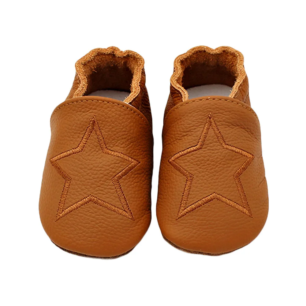 Baby Cowhide Leather Casual Crib Shoes For First Steps For Toddlers Girl Boys Newborn Infant Educational Walkers kids Sneakers baby shoes