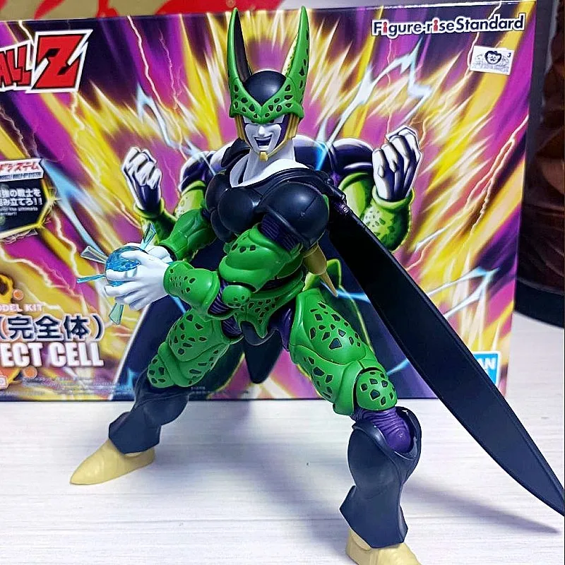 

Bandai Genuine Standard Frs Series Dragon Ball Z Cell Model Kit 18cm Perfect Cell Action Figure Collection Decoration Toys Doll