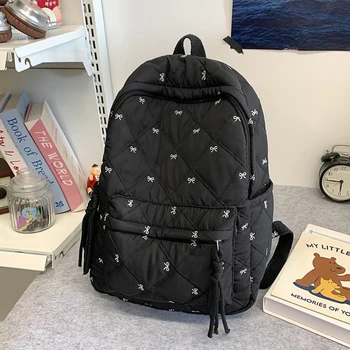 New Large Capacity Children's School Backpack Lightweight Bow Students Schoolbag School Bags Boys Girls Tutoring Bag Laptop Bag 1