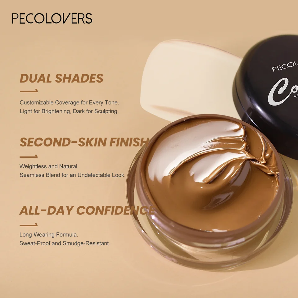 4 Piece Portable Blendable Cream Concealer Set