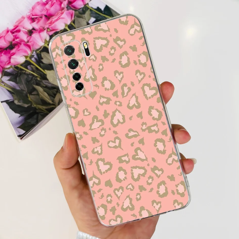 Clear Fashion Pattern Soft Silicone Case