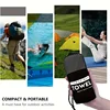 1pc Absorbent and Quick Drying Microfibre Travel Towel Quick Drying Super Soft Compact Sports Towel Camping Towel 6