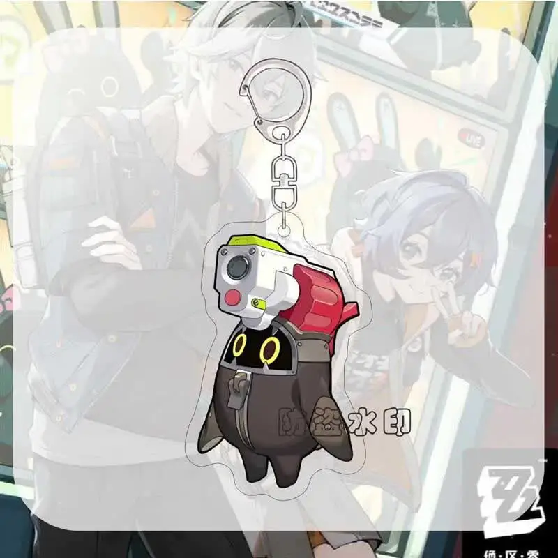 Брелок для ключей Game Zenless Zone Zero брелок аксессуары ZZERO Bangboo акриловая сумка