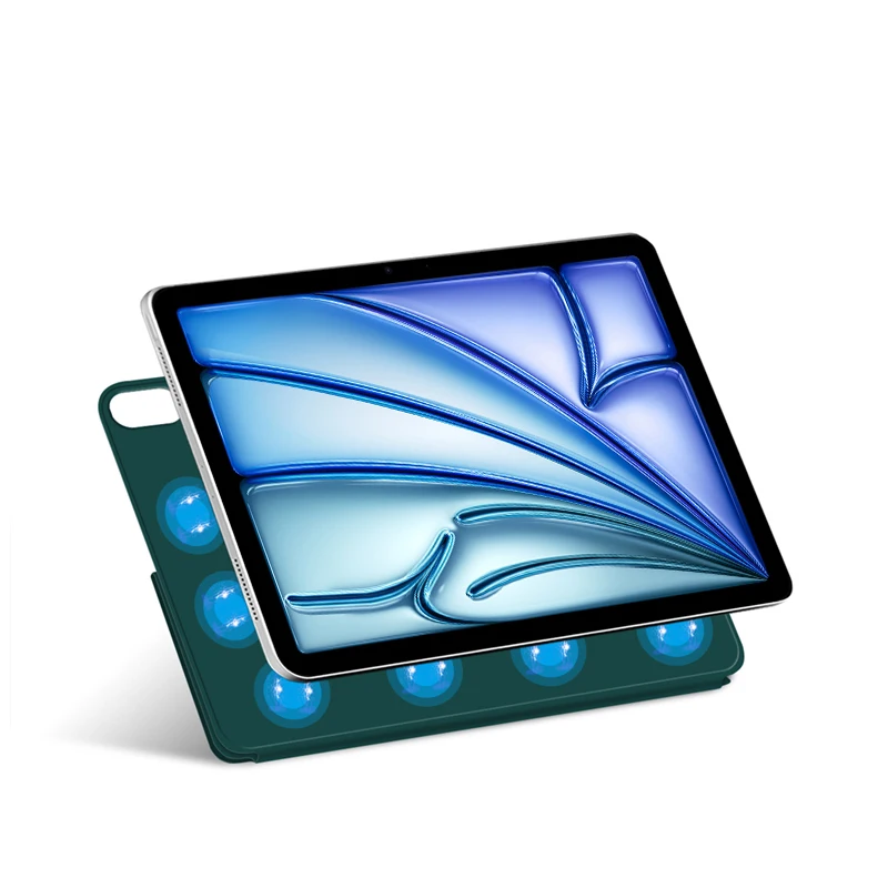 Magnetic Smart Book Cover for iPad Air - Y-Fold Design