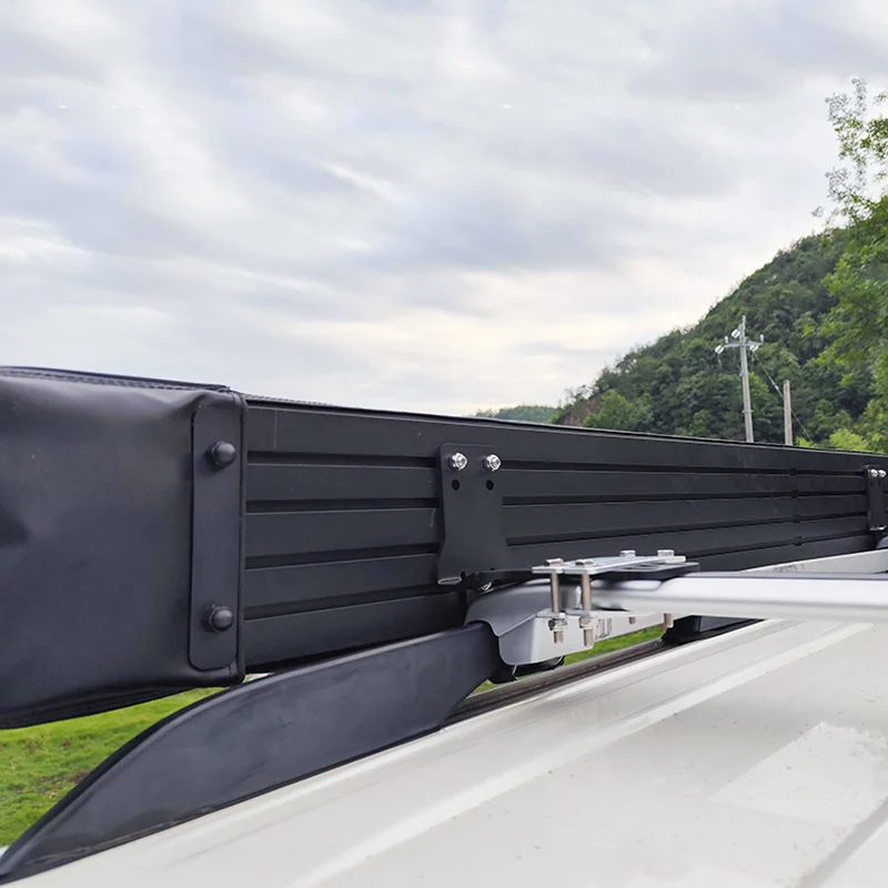 4x4 오프로드 차량용 어닝 캠핑 텐트 독립형 360도 차량 루프 사이드 어닝 캠핑용 차량 어닝 텐트