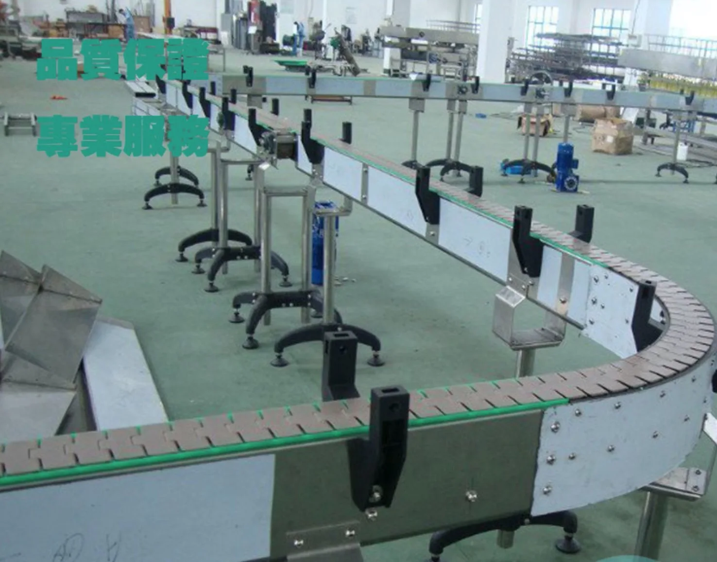 Description Picture 6 of item1Meters 880TAB-K600 Width:152.4mm Turning Chain Plate Conveyor Belt Beverage Line Transmission POM Chain