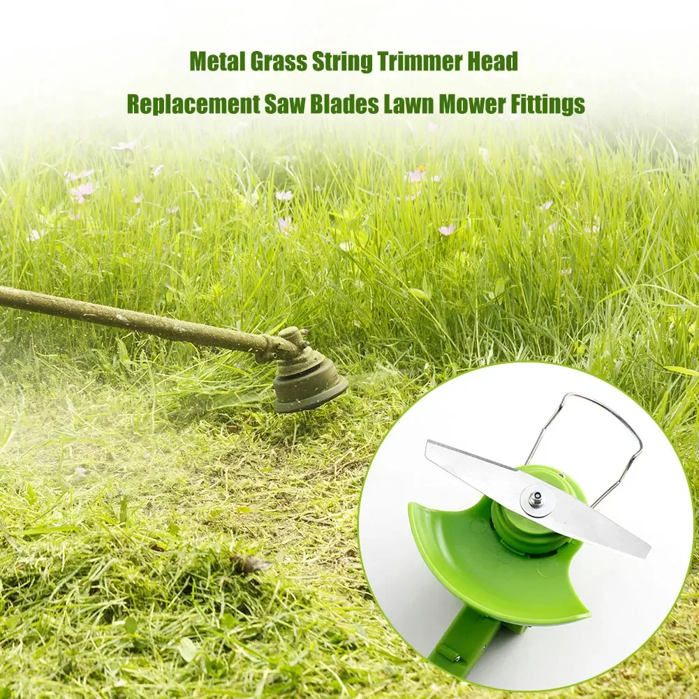 150/200mm Metal Grass String Trimmer Head Replacement Saw Blades Lawn Mower Fittings Parts Home Garden Power Tools Replacement grass trimmer head lawn mower trimmer blade grass trimmer blade mower accessories