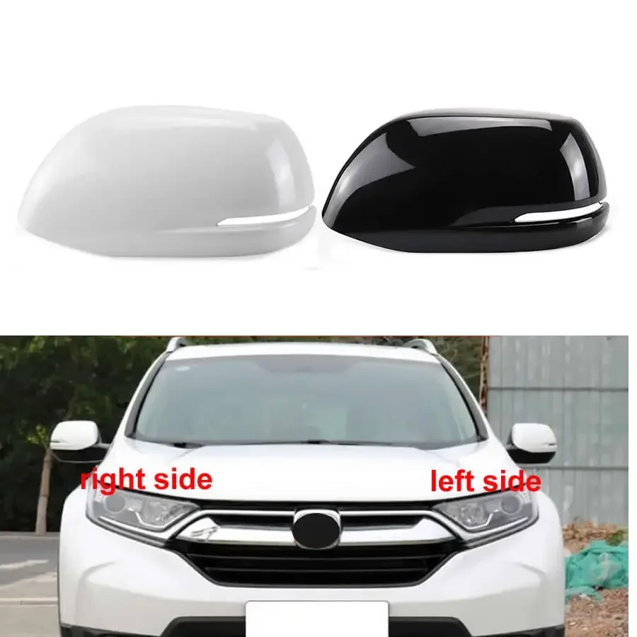 thumbnail image 2 of XITER Carbon Fiber Side Mirror Covers For Honda CR-V 2017-2022 - ABS Material, No-Tool Installation 2 of 11