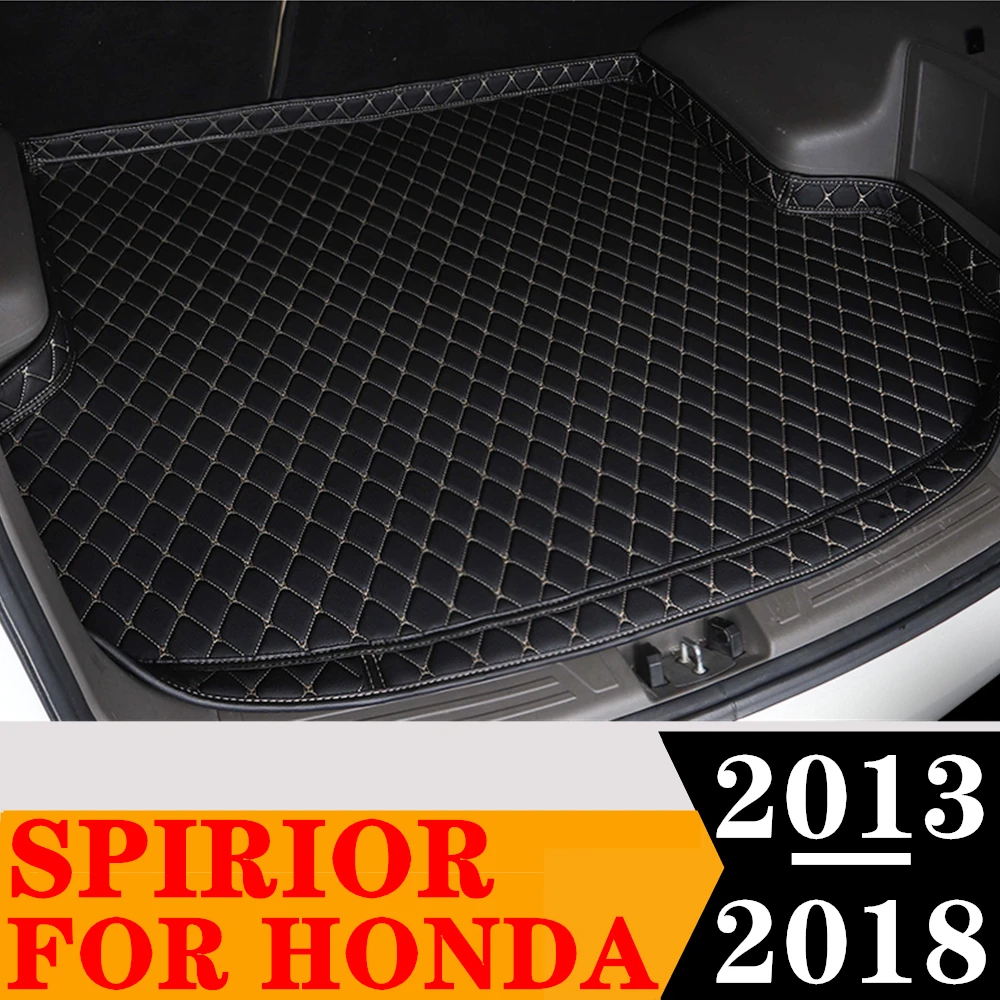 

Высококачественный коврик для багажника автомобиля для HONDA Spirior 2018 2017 2016 2015 2014 2013 XPE, Задний защитный чехол для груза, подкладка для багажника