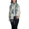 Vincent Van Gogh Irises Tassel Scarf Women Soft Art Painting Shawls Wraps Ladies Winter Scarves 2