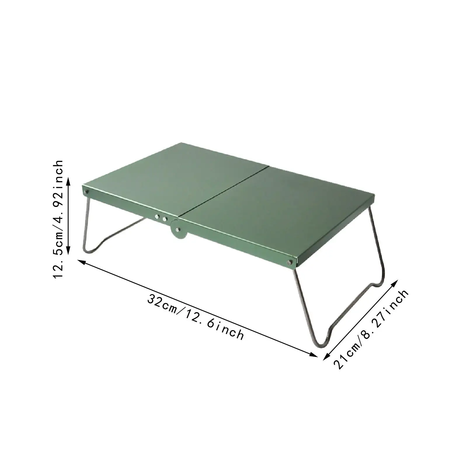 Mini Camping Table Folding Folded Camp Table for Hiking Picnics Barbecue