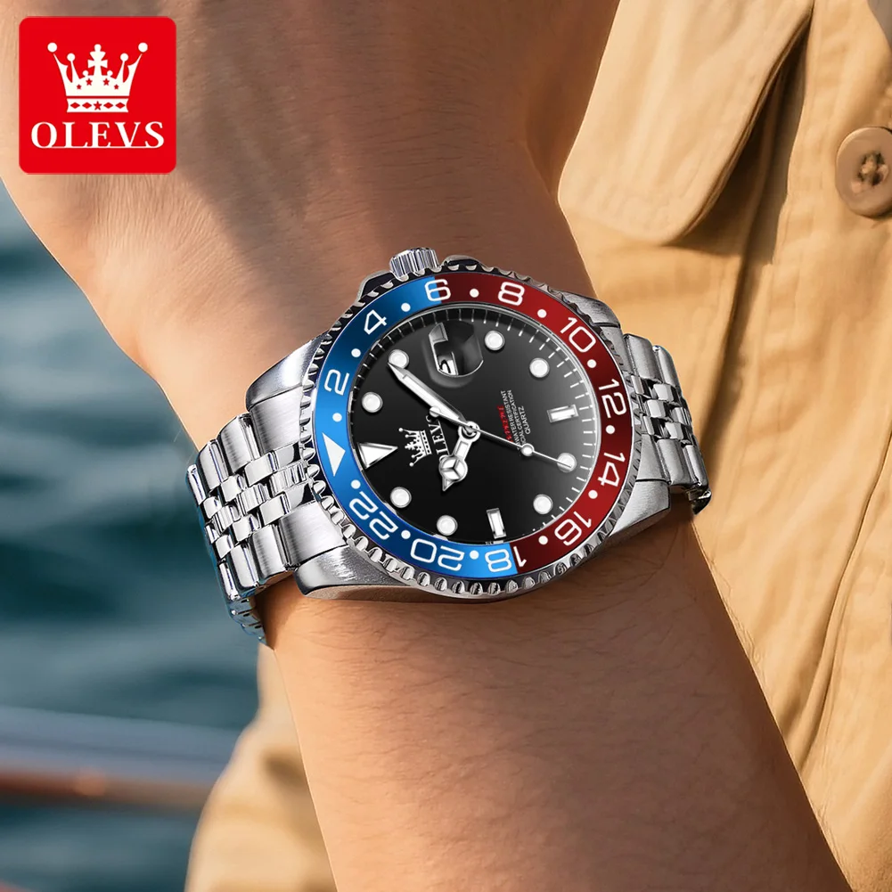 ساعات OLEVS للرجال من أفضل العلامات التجارية الفاخ...