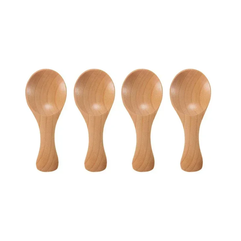 4pcs-Nanmu spoon