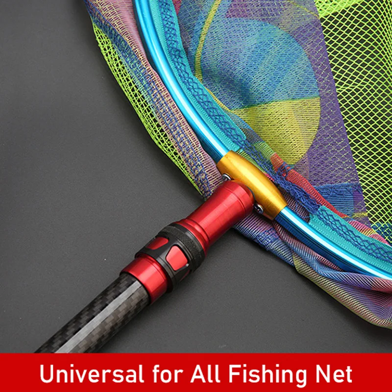 80cm Portable Carbon Fiber Fishing Net Pole Lightweight