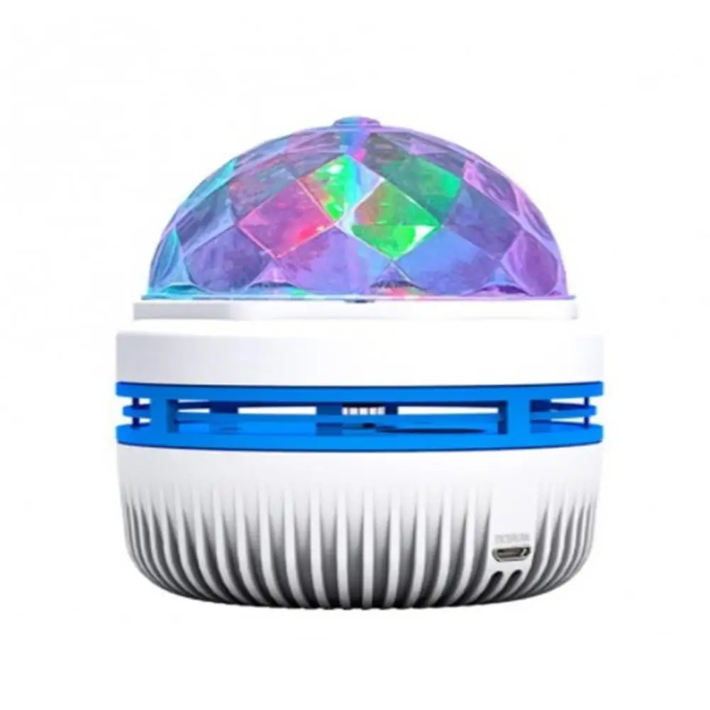 Novelty USB Charging RGB Projector Lamp Automatically Rotating Led Night Light For Home Children Bedroom Decoration Magic Lights star night light