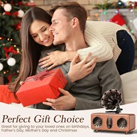 AS36 Bluetooth Speaker Features High-Quality Retro Multi-Functional FM Radio High-Volume Wireless Audio System Subwoofer Gift - Image 4