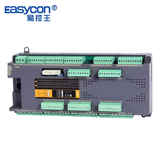 

Easycon FX3U-104A MT/MR/MRT-5AD-2DA With 48DI/56DO 5AI/2AO Programmable Logic Controller FX3U PLC Controller Board