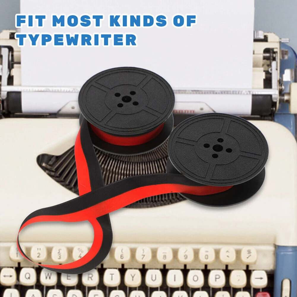 1 Sets Typewriter Ink Ribbon Portable Typewriter Ribbons Calculator Ribbon Portable Typewriter Ribbon Accessories