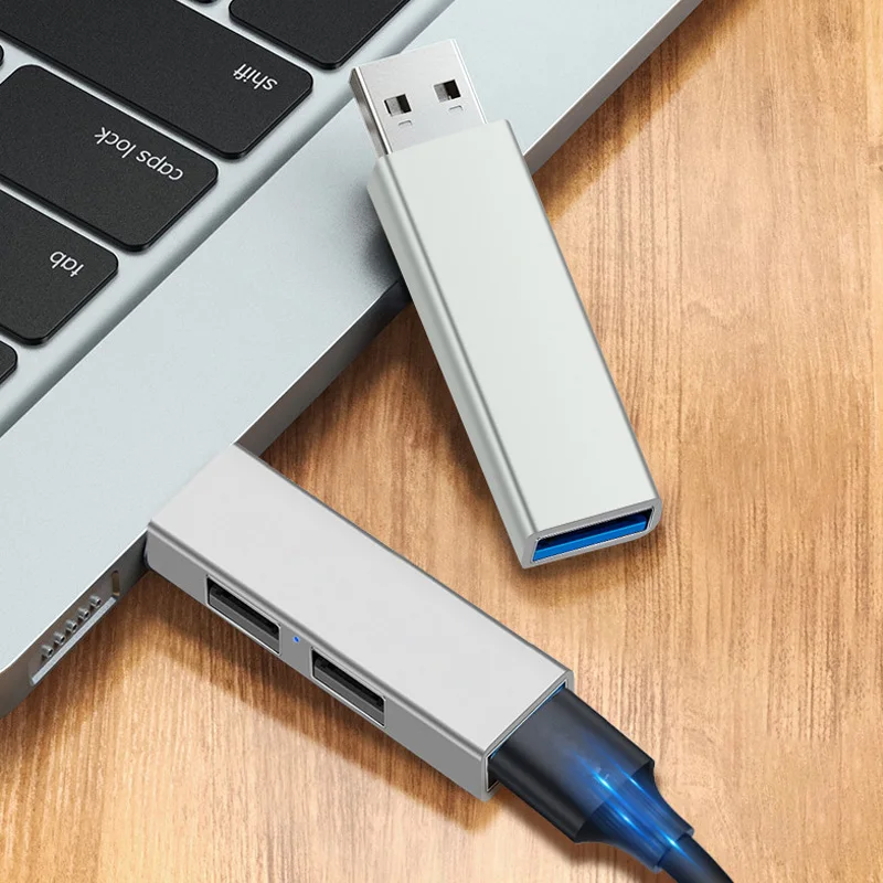 USB 3.0 Hub USB Hub 2.0 Multi USB Splitter Hub Use Power Adapter 3 Port Multiple Expander 2.0 USB 3.0 Hubfor PC - 6