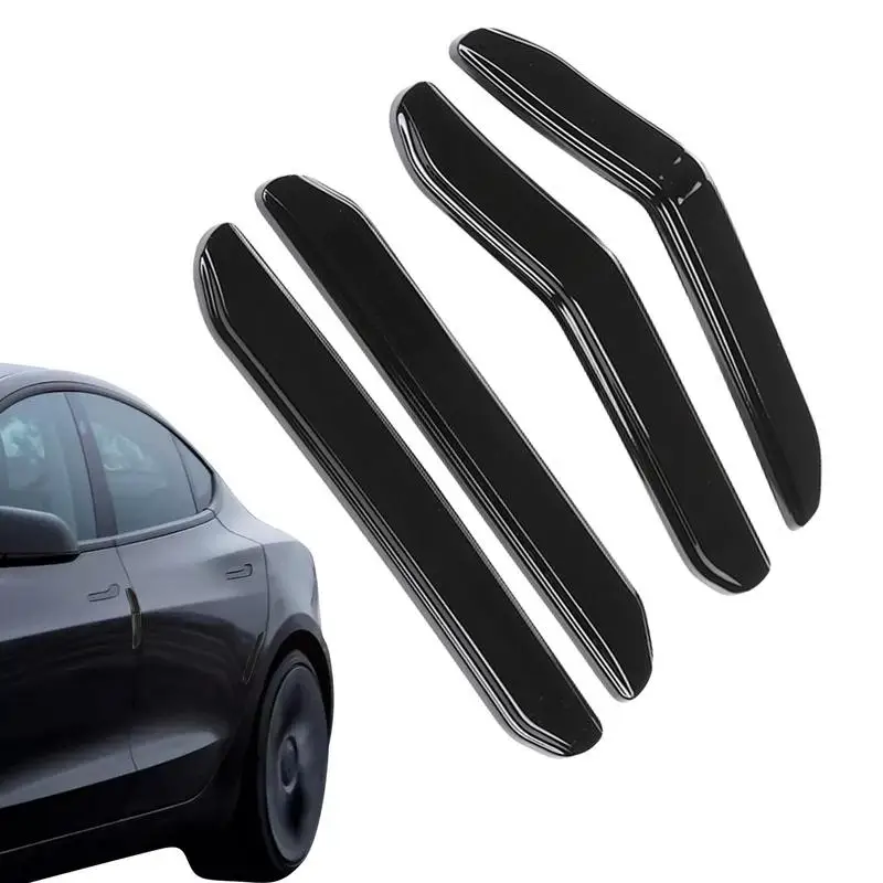 

Anti Collision Car Bumper Guard Strip For Tesla Model Y/3 Guards Trim Molding Protection Strip 4pcs Scratch Protector Crash Bar